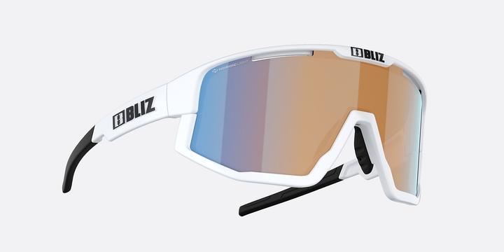 Produktbild Bliz Fusion Small Nano Optics Nordic (white-coral-orange, CAT.1-3, white-coral-orange)