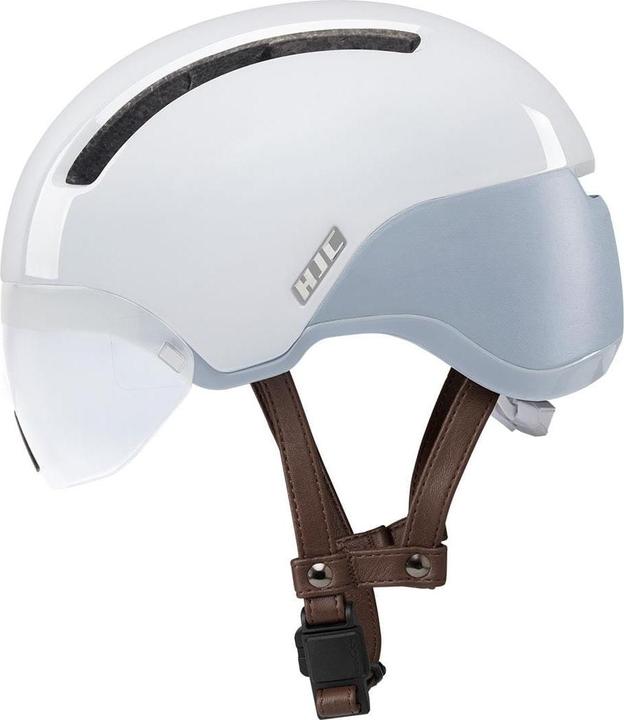 Actual product image HJC Calido Plus Pearl Wht Grey (51 - 56 cm)
