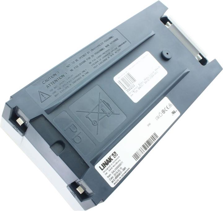 Actual product image AccuCell Battery Linak battery box type BAJ1, BAJ2, J1BA-001 PB (1 pcs., Device specific, 2900 mAh, Battery + charger)