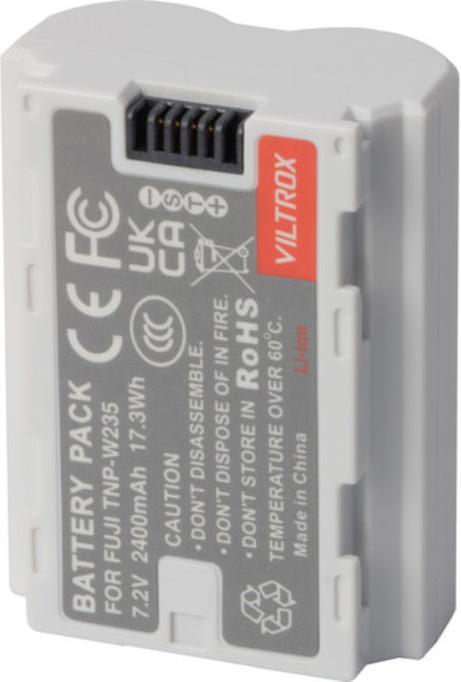 Image du produit Viltrox NP W235 Batterie TYPE C 2400MAH pour appareil photo Fuji (Batterie)