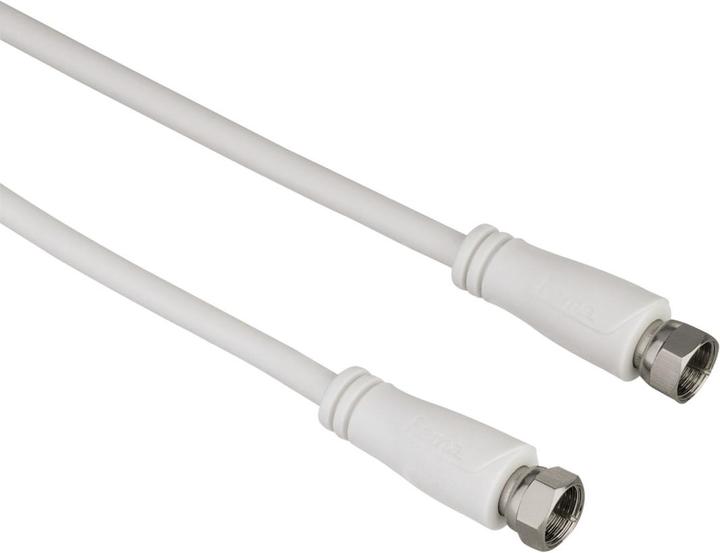 Actual product image Hama SAT connection cable - large screw head (90 dB, Satellite cable)