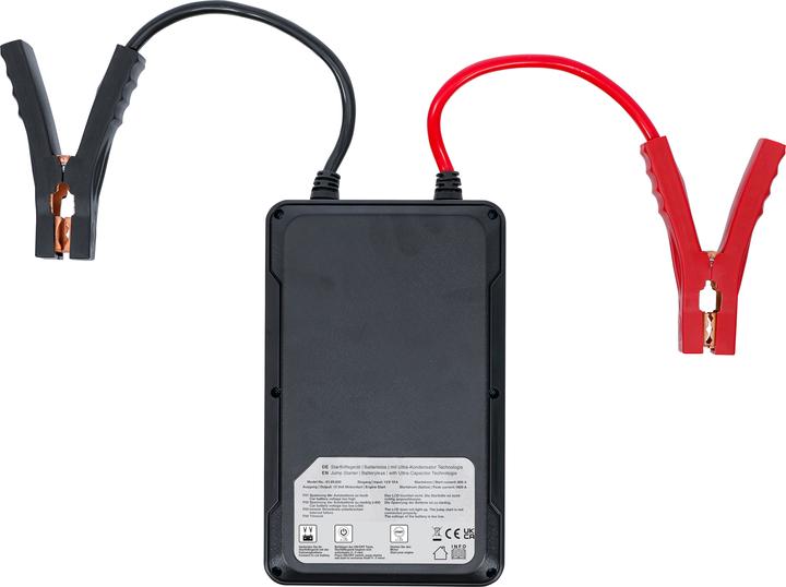 Actual product image BGS Jump Starter Batteryless with Ultra-Capacitor Technologie 12 V / 800 A / 1600 A (1600 A)