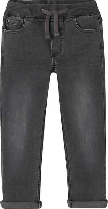 Actual product image Vertbaudet The UNVERWÜSTLICHE, robust boys' jeans with stretch waistband WATERLESS (116)