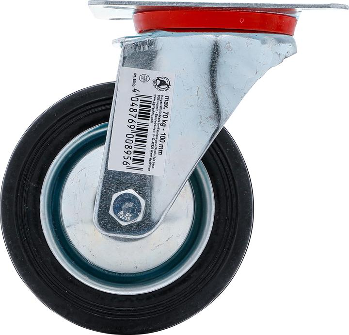 Actual product image BGS Swivel Castor | with Base | Ø 100 mm
