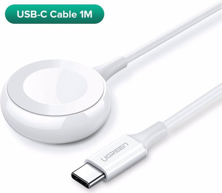 Actual product image Ugreen Wireless Charging for Apple Watch with USB-C & USB-A
