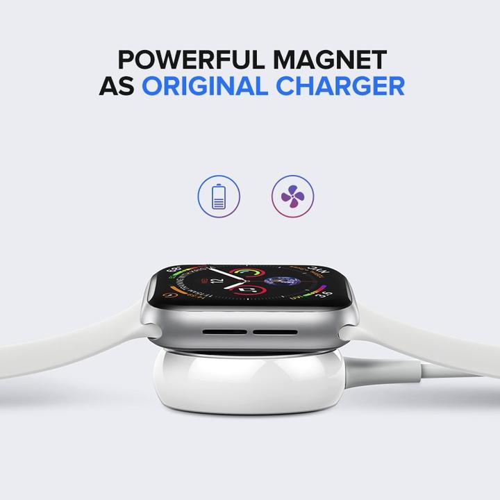 Actual product image Ugreen Wireless Charging for Apple Watch with USB-C & USB-A