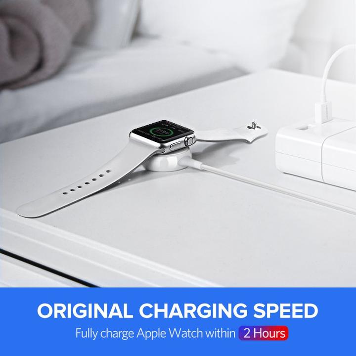 Actual product image Ugreen Wireless Charging for Apple Watch with USB-C & USB-A