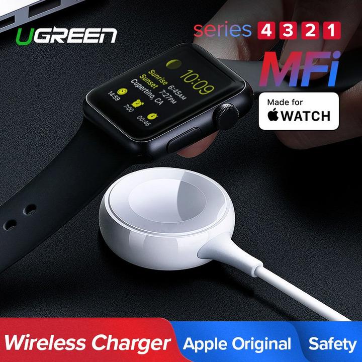 Actual product image Ugreen Wireless Charging for Apple Watch with USB-C & USB-A