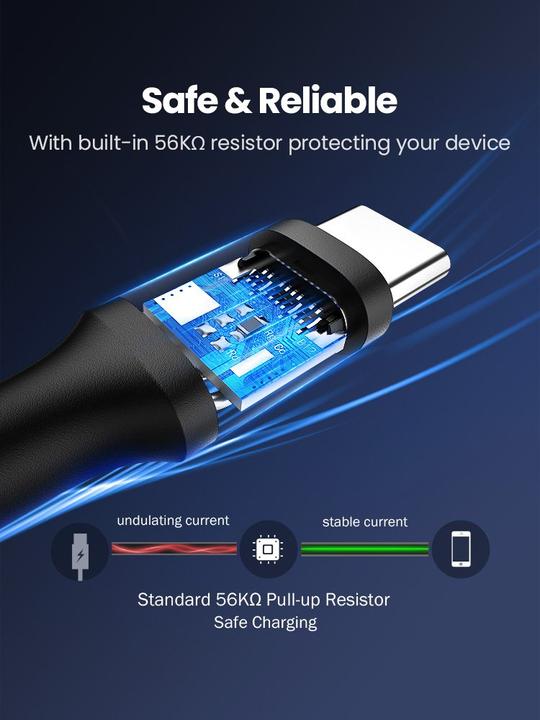 Image du produit Ugreen Câble USB-C vers USB-A 2.0 (1 m, USB 2.0)
