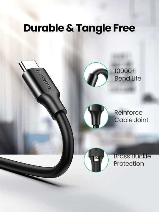 Image du produit Ugreen Câble USB-C vers USB-A 2.0 (1 m, USB 2.0)
