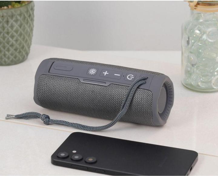 Actual product image Hoco Bluetooth speakers wireless speaker bluetooth HC16 gray (3 h)