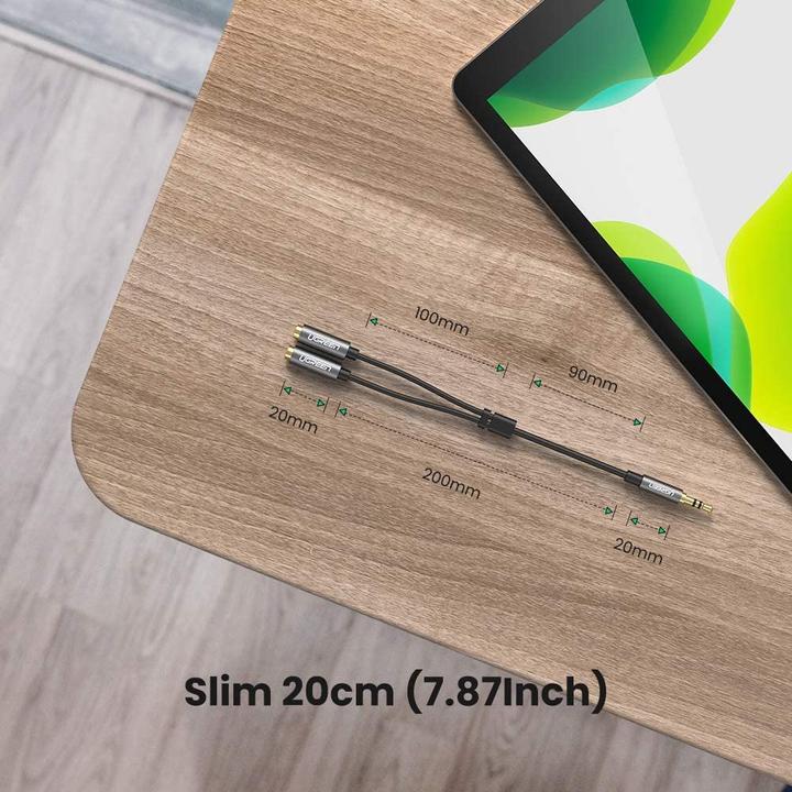 Image du produit Ugreen Séparateur audio stéréo 3,5 mm (0.20 m, Jack 3,5 mm (AUX))