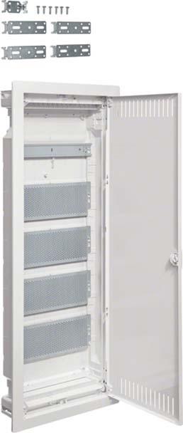 Actual product image Hager HAG VU60NWB UP Volta multimedia base, 5-row, 1x top-hat rail, 4xmounting plate