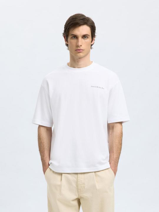 Actual product image Selected Homme Loose Fit Print T-Shirt (L)