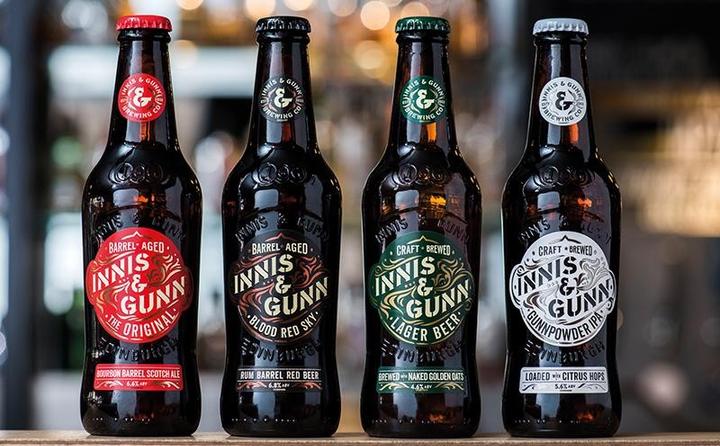 Actual product image Innis & Gunn Original Oak Aged Beer case / (24 x 33 cl)
