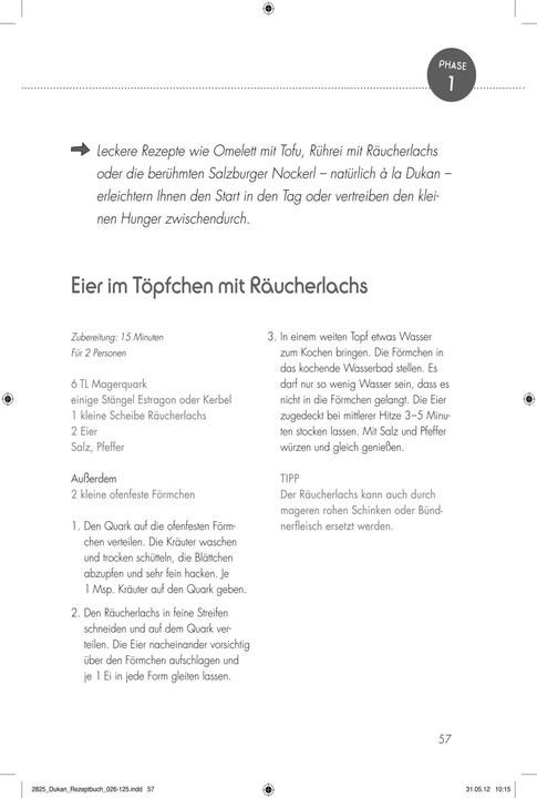 Image du produit Das Dukan Diät Kochbuch (Allemand, Pierre Dukan, 2023)