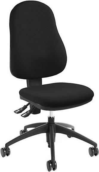 Image du produit eurokraft pro Siège pivotant pour opérateur, hauteur du dossier 520 mm