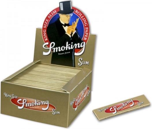 Actual product image Smoking Gold KingSize Slim