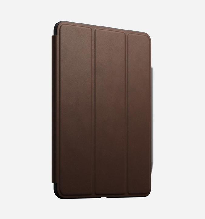 Actual product image Nomad Tablet Book Cover Rugged Folio iPad Pro 11 Brown (iPad Pro 11 2020 (2. Gen))