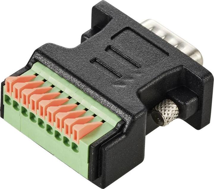 Actual product image Tru Components TC-11503200 TC-DB9-9PM Connector D-SUB9 1 pc.