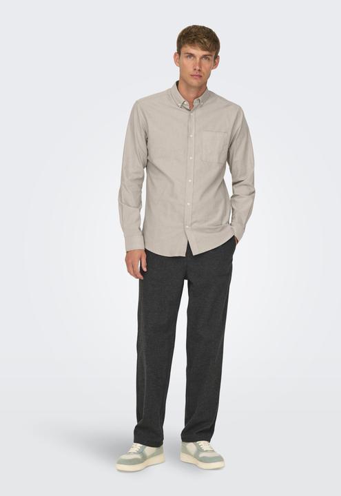 Actual product image Only & Sons Onsalvaro Slim Ls Oxford Shirt Noos (XS)