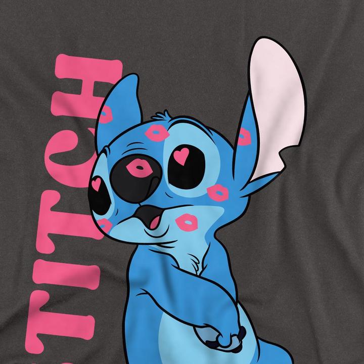 Image du produit Lilo & Stitch - T-shirt COVERED IN KISSES - Adulte (M)