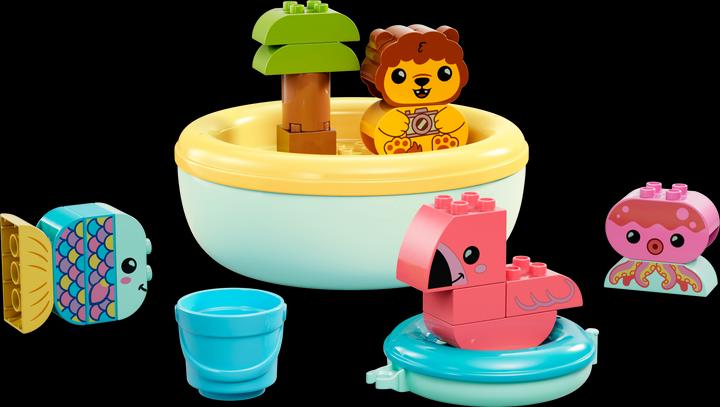 Actual product image LEGO Bathtub fun: Swimming animal island (10966)