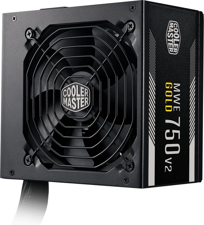 Cooler Master MWE 750W 80+ Gold V2 Netzteil 24-pin ATX ATX Schwarz (750 W)
