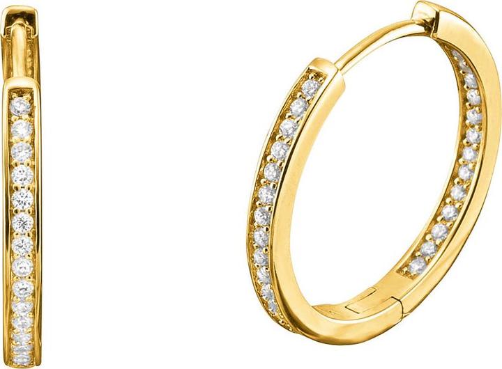 Actual product image Engelsrufer Creoles Lisa (Coloured stone, 925 silver)