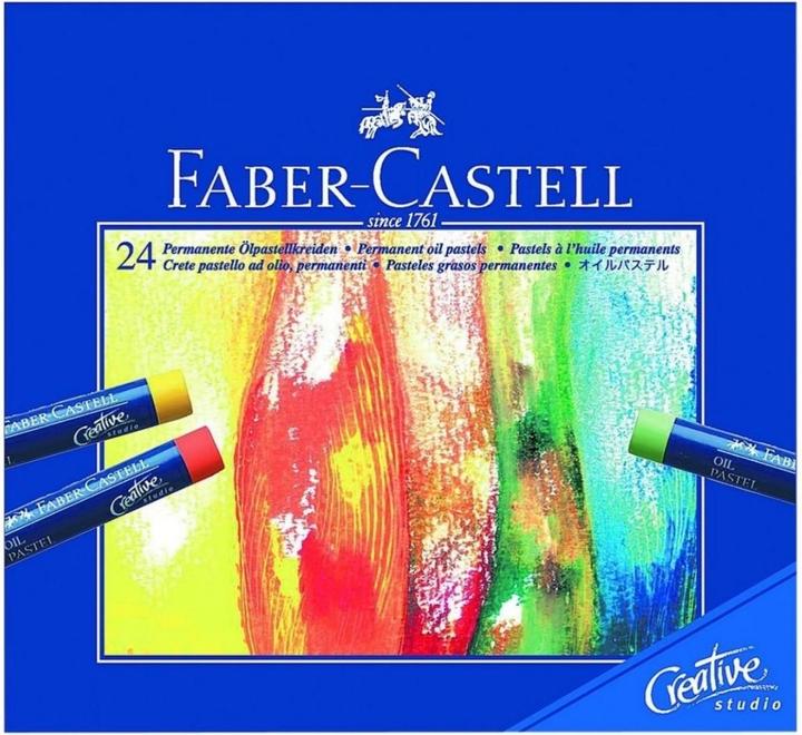 Faber-Castell Oil pastels (Multicoloured, 24 x)