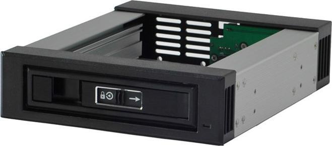 JJ Computer JOUJYE JJ-137M-SS SATA/SAS 13,3cm 5.25inch black for 8,9cm 3.5inch HDD 7pin SATA Connector (3.5")