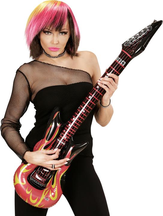 Actual product image Widmann Punk emo wig for women