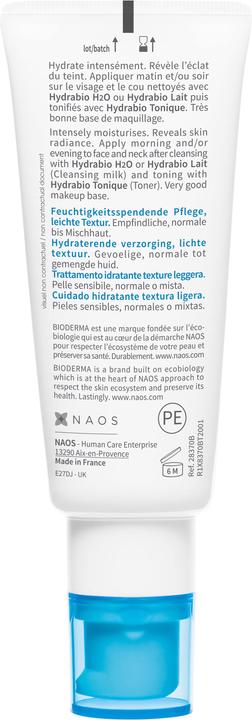Actual product image Bioderma Hydrabio (40 ml, Face gel)