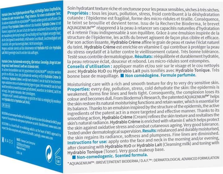 Image du produit Bioderma Hydrabio (50 ml, Crème 24h)