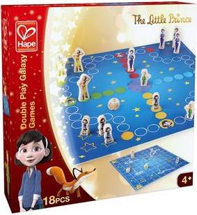 Hape Le jeu du Petit Prince 2-en-1 dans la galaxie (Allemand, Anglais, Français, Italien)