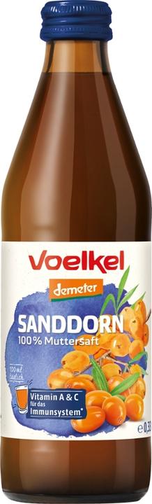 Produktbild Voelkel Sanddorn Vitamin A & C 100 Muttersaft DEMETER