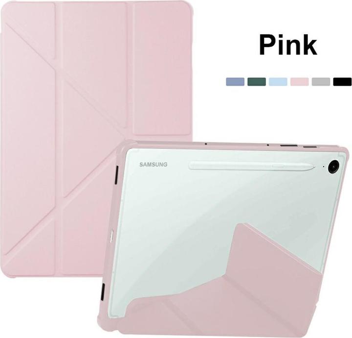 Produktbild No Name Etui Stand Samsung Tab S10+ różowo-piaskowe/pinksand (Samsung Galaxy Tab S10+)