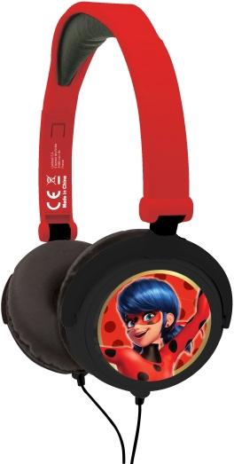 Lexibook Miraculous Stereo Kopfhörer für Kinder, faltbar, kabelgebunden, mit Lautstärkebegrenzung