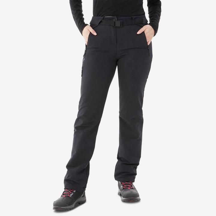 Actual product image Quechua Women's warm water-repellent winter hiking trousers - SH500 Mountain (XL)