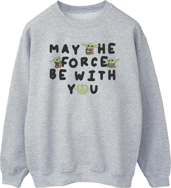 Image du produit Star Wars - Sweat THE MANDALORIAN GROGU MAY THE FORCE BE WITH YOU - Homme (XL)