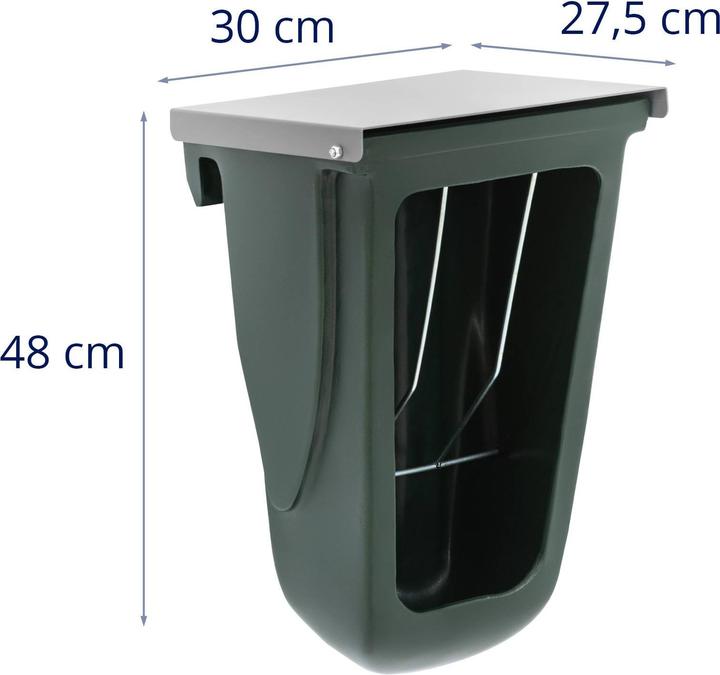 Produktbild Wiesenfield Futterbox für Kälber 11,5 l Heu + Kraftfutter Kälberfutterautomat Futterspender