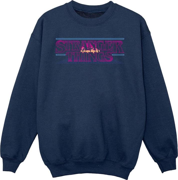 Image du produit Netflix - Sweat STRANGER THINGS RETRO TITLE - Fille (128)