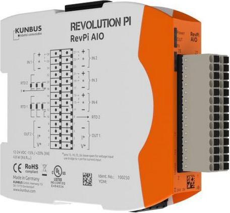 Immagine prodotto Kunbus Modulo di espansione I/O analogico REVPI AIO RevPi (Estensione)