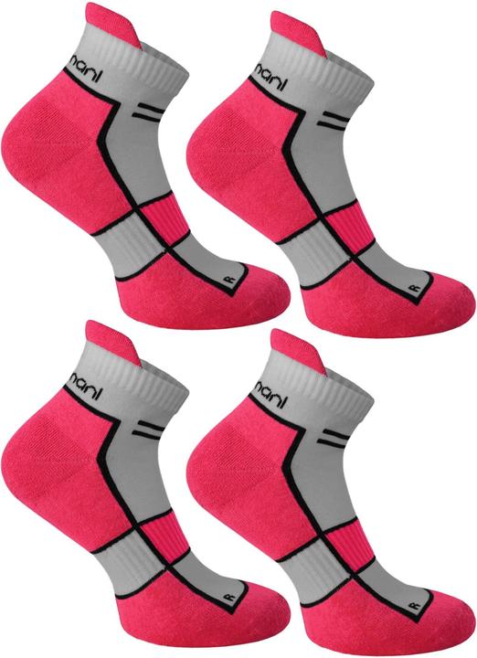 Produktbild Normani 4 Paar Running Sneaker mit Fersenlasche (4er Pack, 43 - 46)
