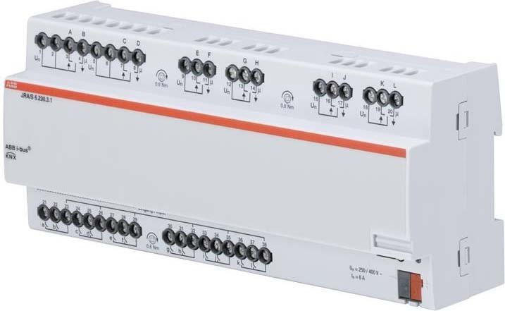 Produktbild ABB Jalousie/ Rollladen - JRA/S6.230.3.1 aktor, 6 Fach (Rolladenaktor)