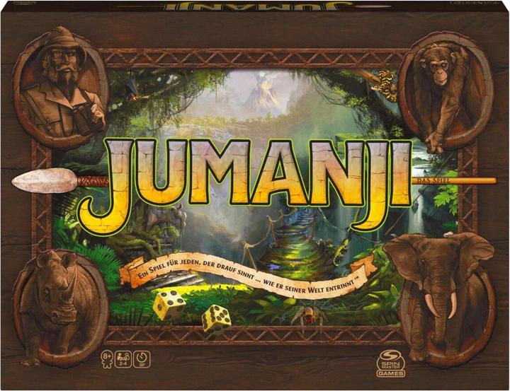 Actual product image Spin Master Jumanji (German)