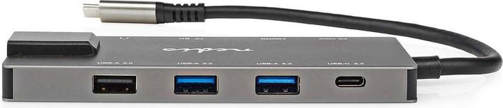 Immagine prodotto Nedis CCBW64775AT02 Adattatore USB USB 3.2 Gen 1 Jack USB-C™ Uscita HDMI™ / Jack RJ45 / SD / 2X U (USB-C, 10 Porti)