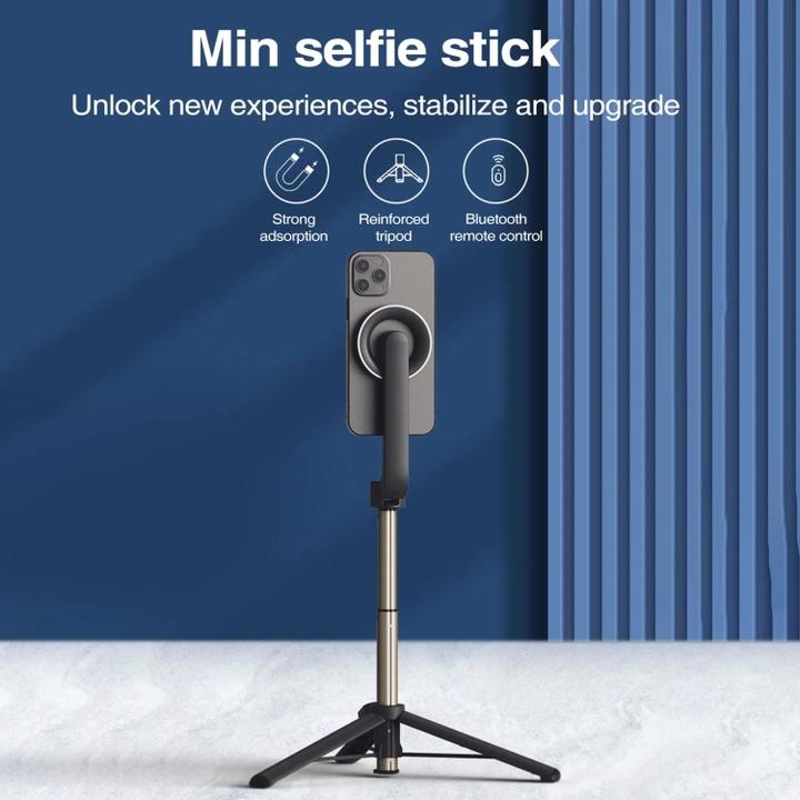 Immagine prodotto Ueli Express Bastone per selfie MagSafe con treppiede integrato e telecomando 61 cm
