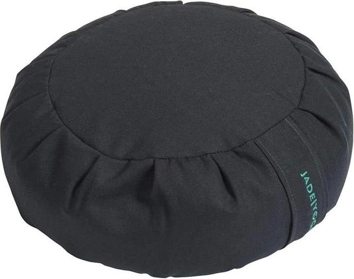 JadeYoga Coussin de méditation rond pour zafu en coton biologique