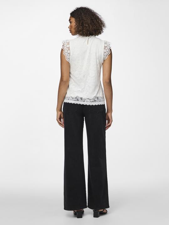 Actual product image Pieces Pcolline Sl Lace Top Noos (XXL)